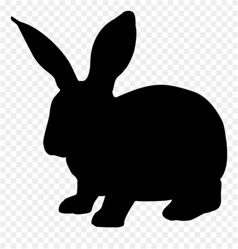Silhouette Of Rabbit Clip Art Library