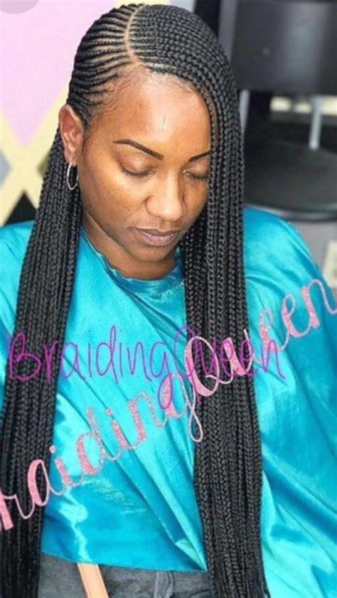 She incorporates colored ribbons, bows, hair ties, extensions, and even glitters into her cute creations, making each braided hairstyle unique! #Nattes | Coiffure cheveux afro, Tresse et Coiffure