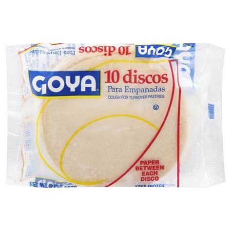 Goya Empanada Dough Discs For Turnover Pastries