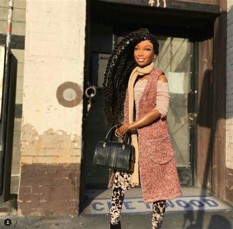 Brandy Out And About African American Beauty African American Dolls Black Barbie Barbie Dolls
