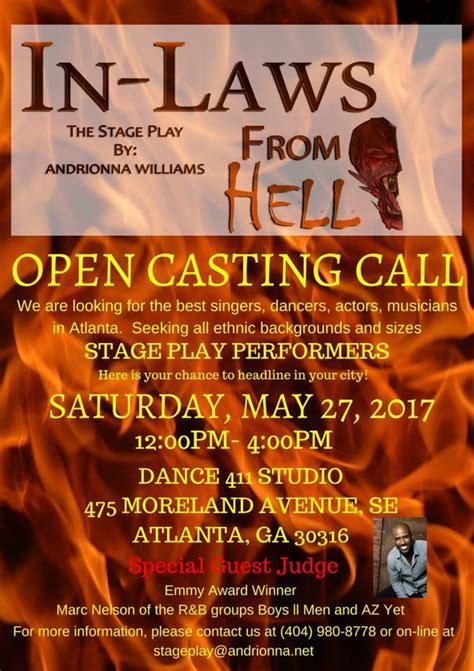 open casting call for “the in laws from hell” in atlanta auditions free