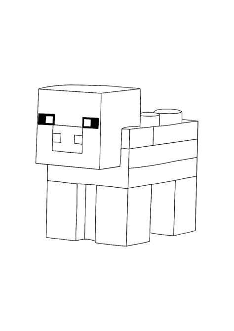 Minecraft Lego Pig Coloring Pages 2 Free Coloring Sheets 2021