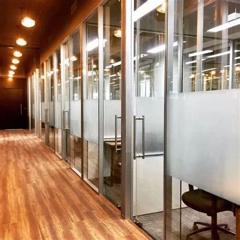 Saint Gobain Toughened Orb Glass Partition For Office At Rs 450 Sq Ft In Mumbai