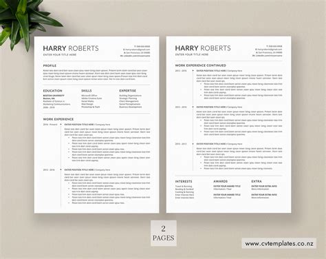 Follow these tips while framing your cv: CV Template for MS Word, Curriculum Vitae, Functional CV ...
