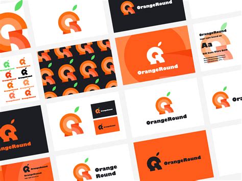 Orangeround Logo Guideline By Muhammad Aslam On Dribbble