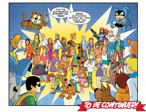 From Scooby Doo Team Up 99 Hinting Towards The Final Issue Scoobydoo