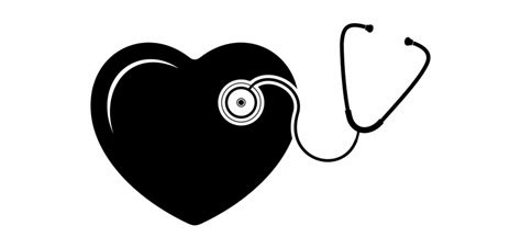 Free Stethoscope Heart Silhouette Download Free Stethoscope Heart