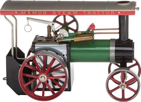 MAMOD LIVE STEAM MODEL TRACTION ENGINE TOY Length 11 Inches 27 9 Cm