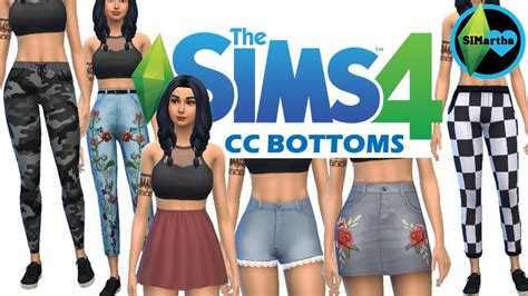 The Sims 4 Maxis Match Cc Showcase Bottoms 1 Cc Links Youtube