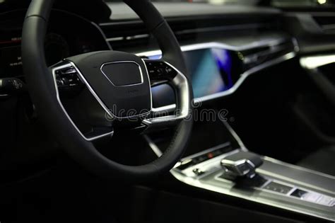 Car Ventilation System And Air Conditioning Details Dashboard Touch