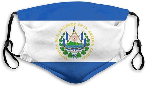 El Salvador Flag Salvadoran National Flags Dust Washable Reusable