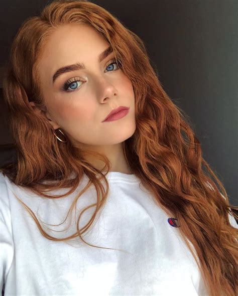 Kim Canniff Kimcanniff • Photos Et Vidéos Instagram Ginger Hair Instagram Photo Skin Makeup