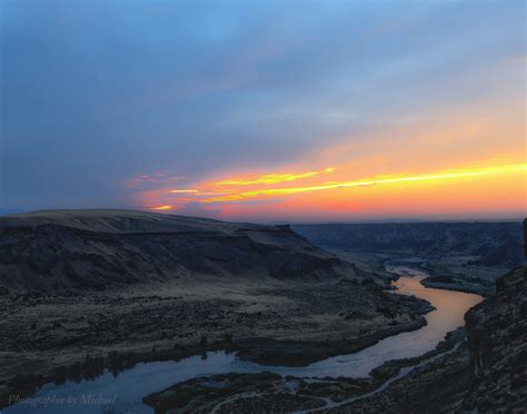 Snake River Idaho Sunset Shutterbug
