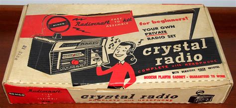 Vintage Remco Radiocraft Crystal Radio Style 106 Made In Usa Circa