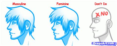 How To Draw Profile Faces Draw Anime Noses Step By Step