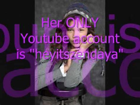 Zendaya Colemans Real Only Account S Wmv Youtube