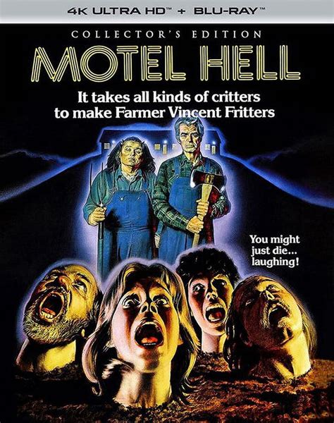 Motel Hell Collector S Edition K Ultra Hd Scream Factory Horror Walmart Com