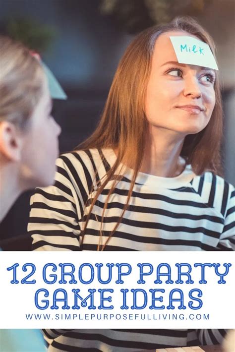 12 Simple And Fun Party Games Ideas For Adults Simple Purposeful Living Party Games Easy