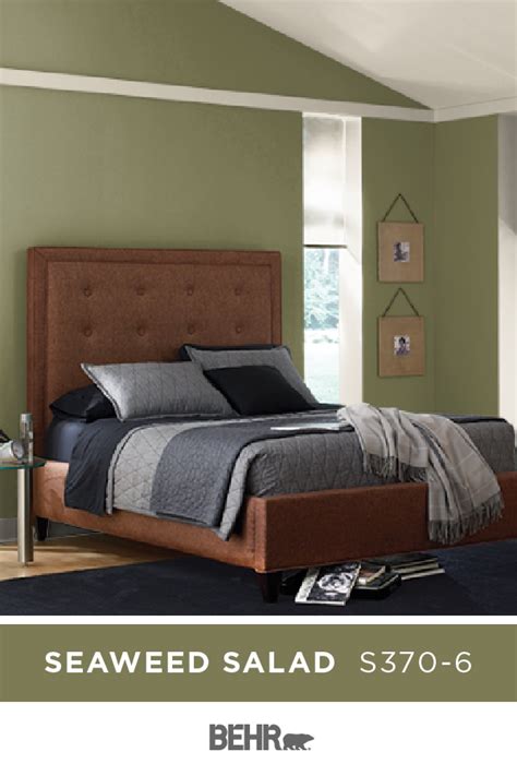 There are tons of colors to choose from including samples of indoor and outdoor paint so you can choose what fits your project best! BEHR® Paint in Seaweed Salad perfectly ties together the ...