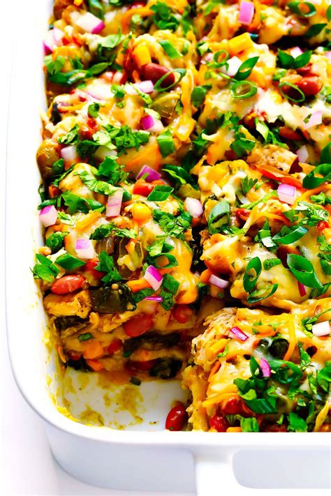 This Layered Chicken Enchilada Casserole Is A Must Make Kitchn