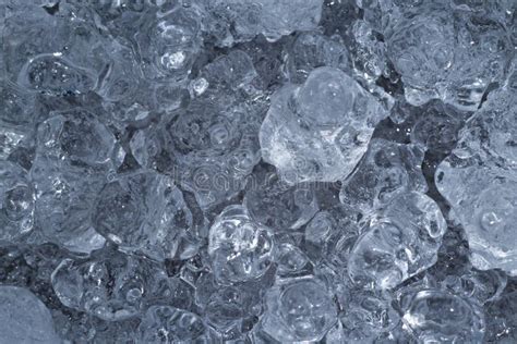 Closeup Of Ice Crystals Stock Image Image Of Closeup 208355019