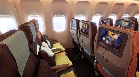 China Airlines B777 300er Economy Class Aircraft Interiors China
