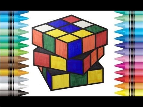 Enter the colors of your puzzle and click the solve button. How To Draw And Color A Rubiks Cube Coloring Pages Drawing ...