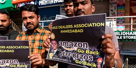 Why People In India Are Protesting Amazons 1 Billion