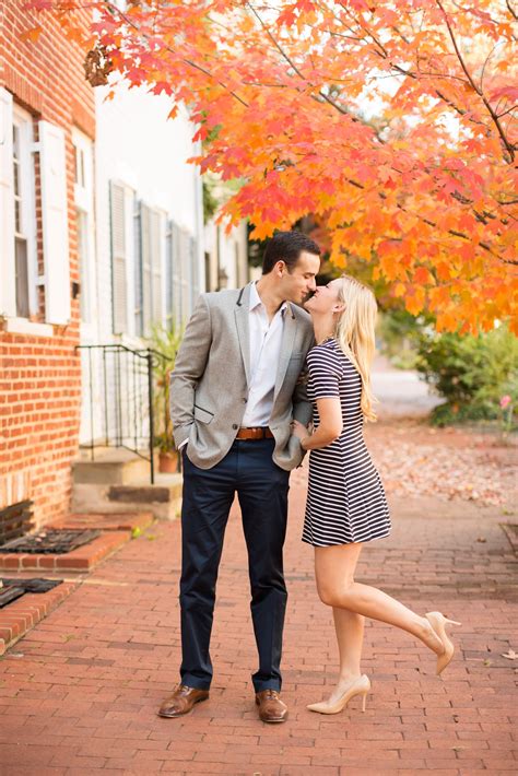 Fall Engagement Session In Georgetown Washington Dc By Fine Art Wedding