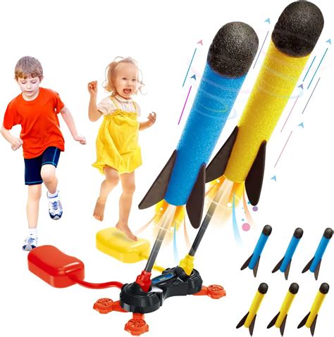 Outdoor Game Rocket Launcher For Kids Birthday T Toysrocket Sets