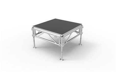 122x122cm Height 50 To 100cm Adjustable Aluminum Assembly Stage