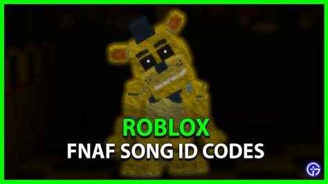 Roblox Fnaf Music Codes
