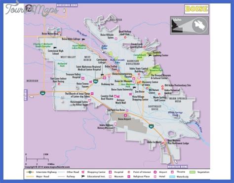 Boise City Map