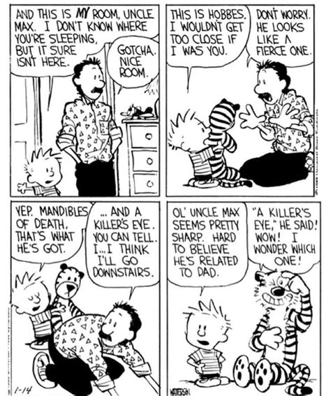 Funny Puns Funny Cartoons Cartoons Comics Calvin And Hobbes Quotes