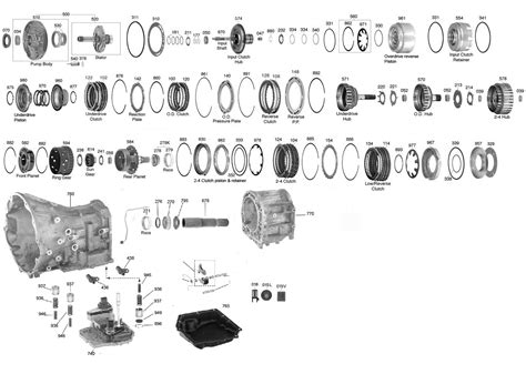 42rle Transmission Parts Diagram Trans Parts Online