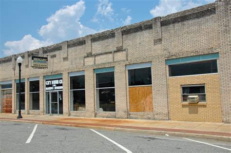 Historic Storefronts Donalsonville Vanishing Georgia Photographs By