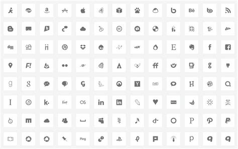Social Icons Font Free Icon Download Freeimages