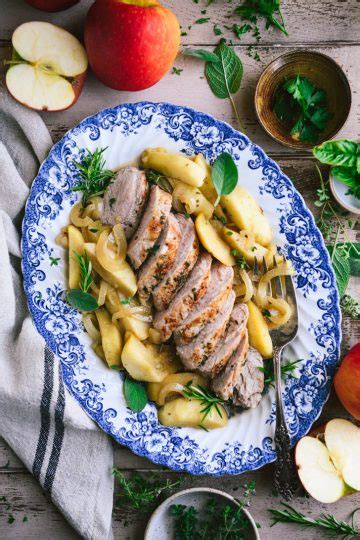 Pork Tenderloin With Apples The Seasoned Mom