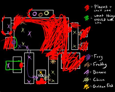 Fnaf Map By Thatswhiskytoyou On Deviantart