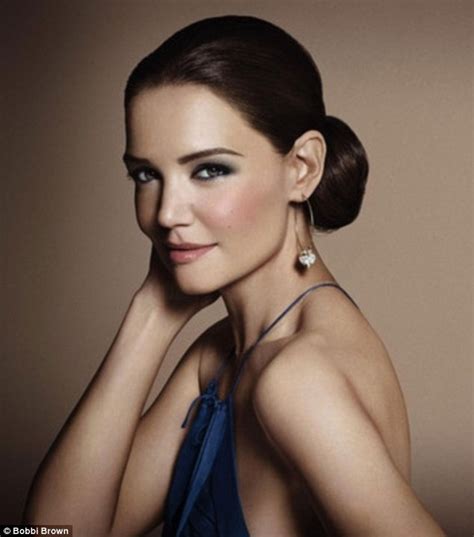 Smouldering Katie Holmes New Campaign Ad For Bobbi Brown S Navy