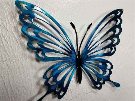 Metal Butterfly Wall Art Photos All Recommendation