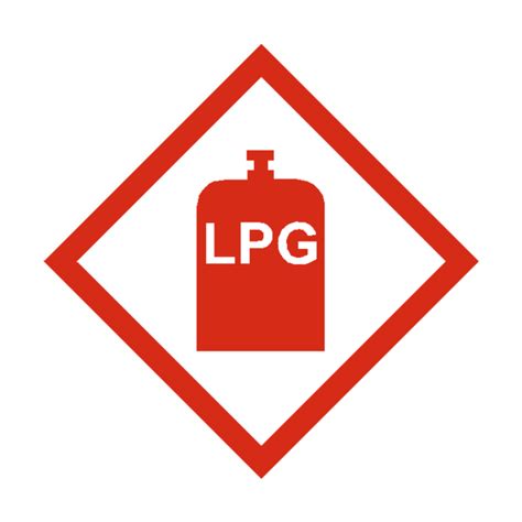 LPG Sticker - Safety-Label.co.uk | Safety Signs, Safety Stickers & Safety Labels