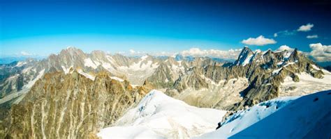 Panorama Of Alpine Mountains Stock Photo Image Of Summit Snow 209252936