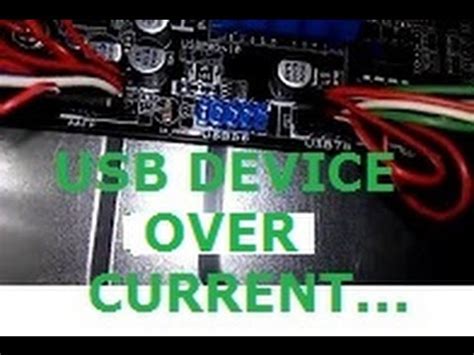 Usb Device Over Current Status Detected YouTube