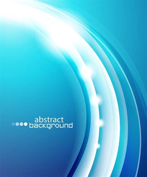 Free Blue Abstract Curve Vector Background Titanui
