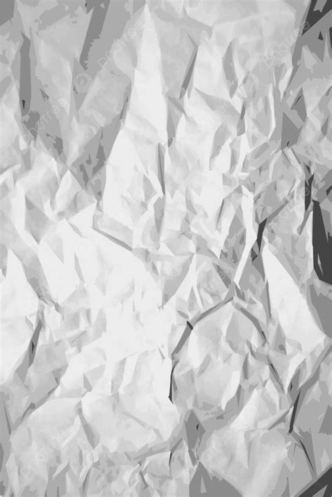 Crumpled Paper Texture Vector Design Images Black And White Crumpled