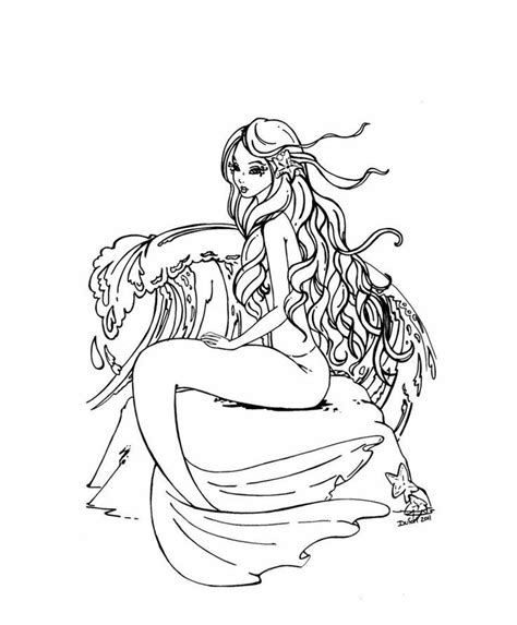 Maybe you would like to learn more about one of these? Cute Free Mermaid Coloring Pages - Coloring Home