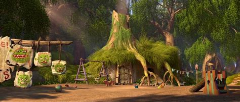 Shrek His House In Swamp Shrek Swamp Environmental Art