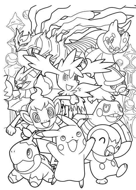 All Pokemon Coloring Pages For Kids And For Adults Coloring Home