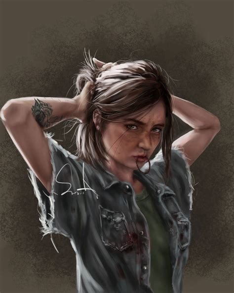 Grown Girl Ellie From The Last Of Us The Last Of Us Video Games